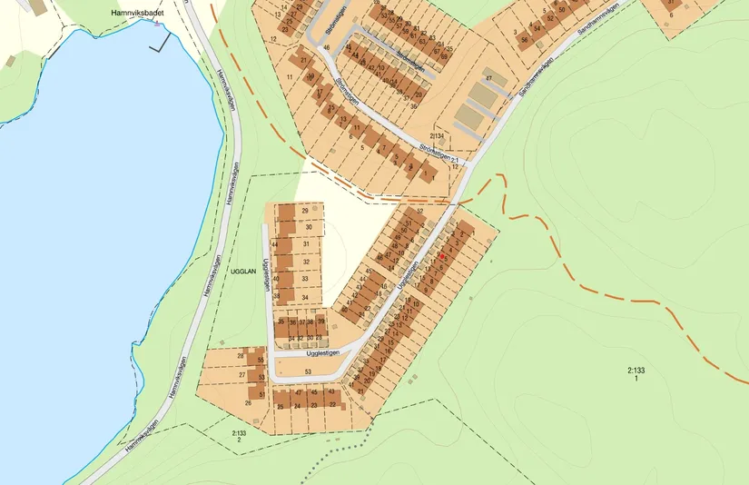 Villa, Radhus, Ugglestigen 9, Södra Nynäshamn, Nynäshamn