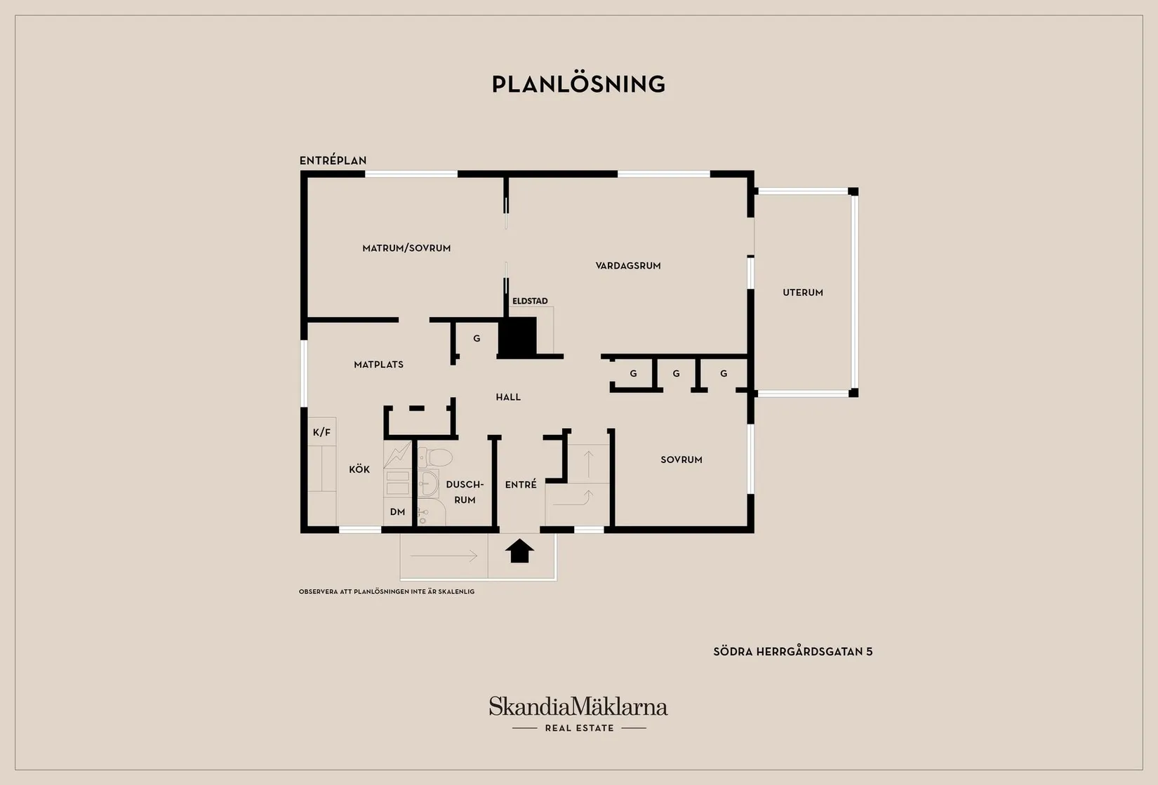 Villa, Södra Herrgårdsgatan 5, Mossen, Motala