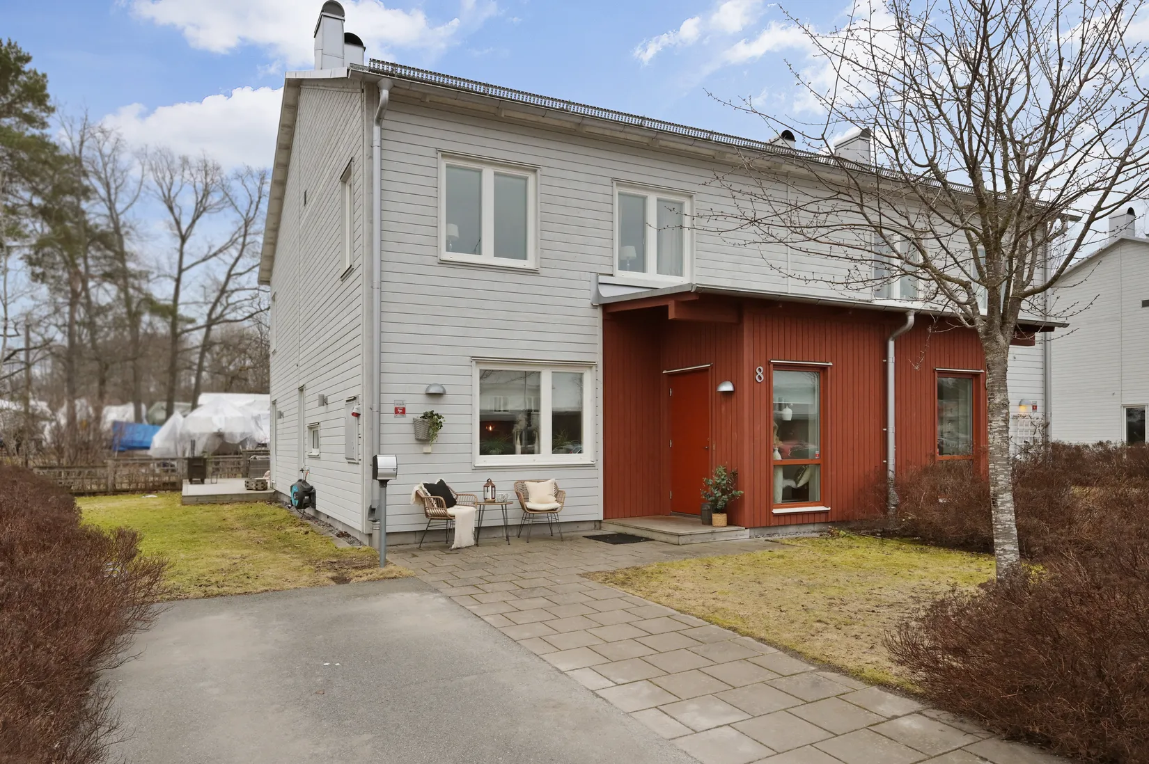 Villa, Radhus, Sjöängsgränd 8, Tyresö Strand, Tyresö
