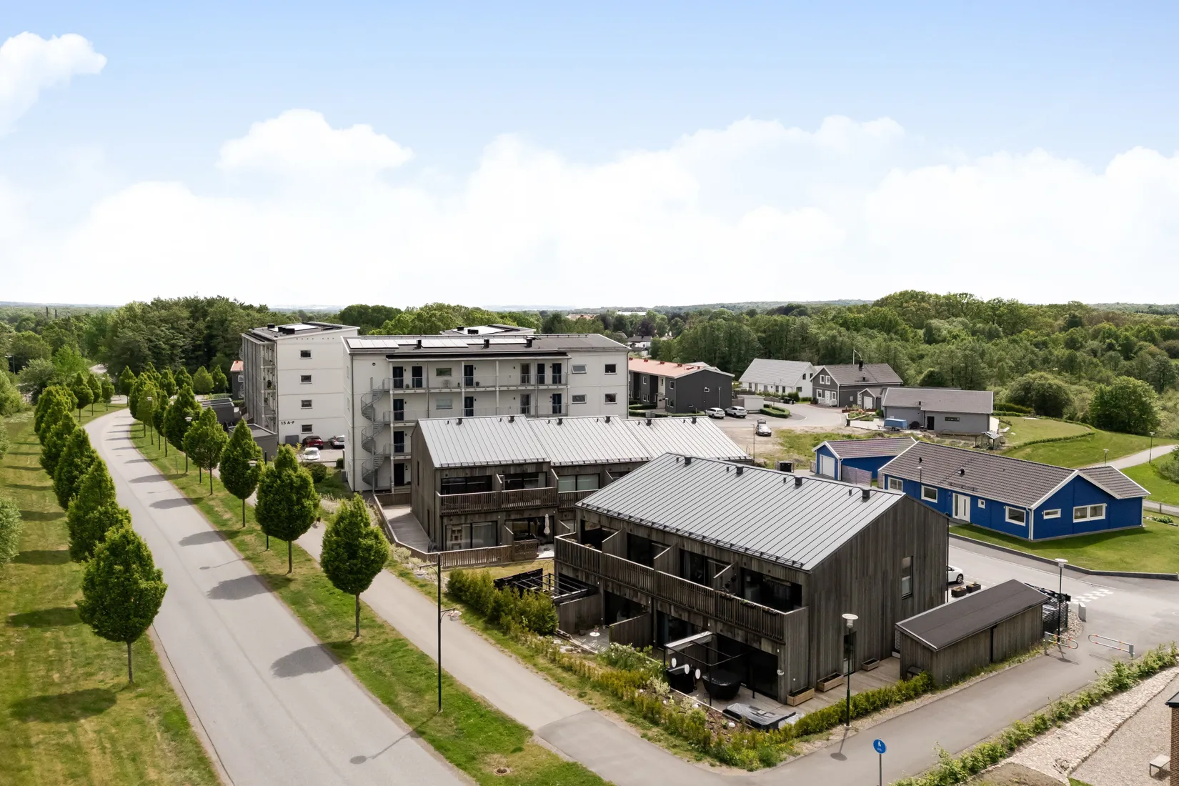Radhus, Koriandervägen 9D, Kvarnbäck, Höör