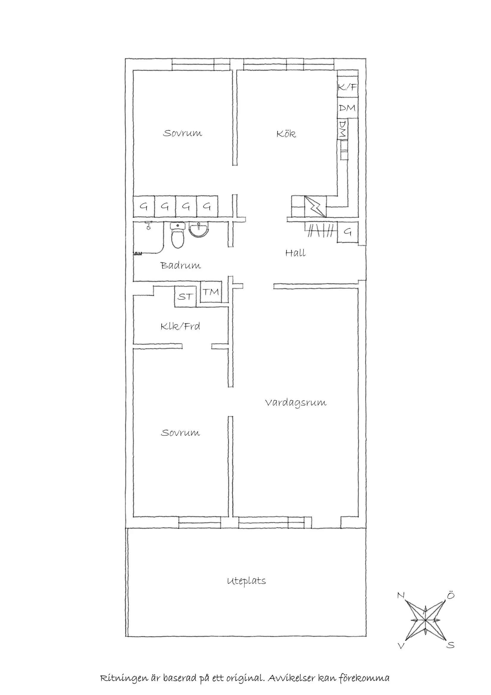 Bostadsrätt, Kungsängsgatan 57 C, Kungsängen, Uppsala
