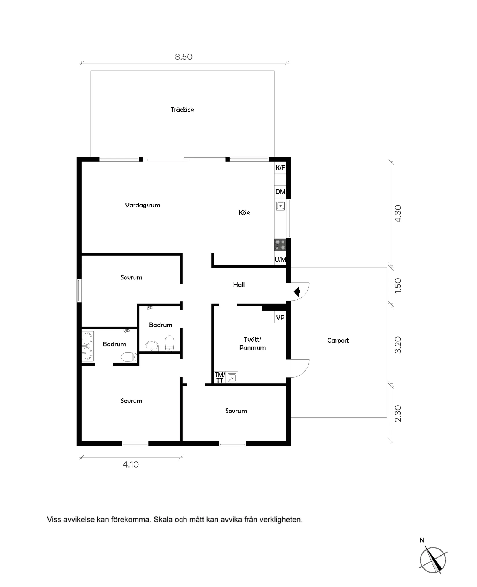 Villa, Strandgatan 5, Essunga