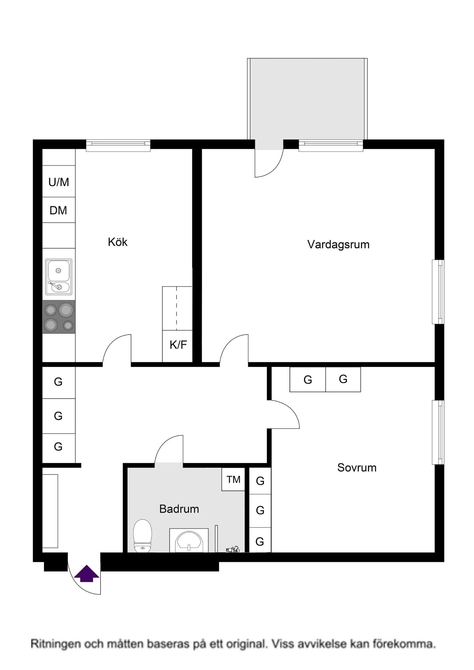 Bostadsrätt, Hangarvägen 1, Hägernäs, Täby