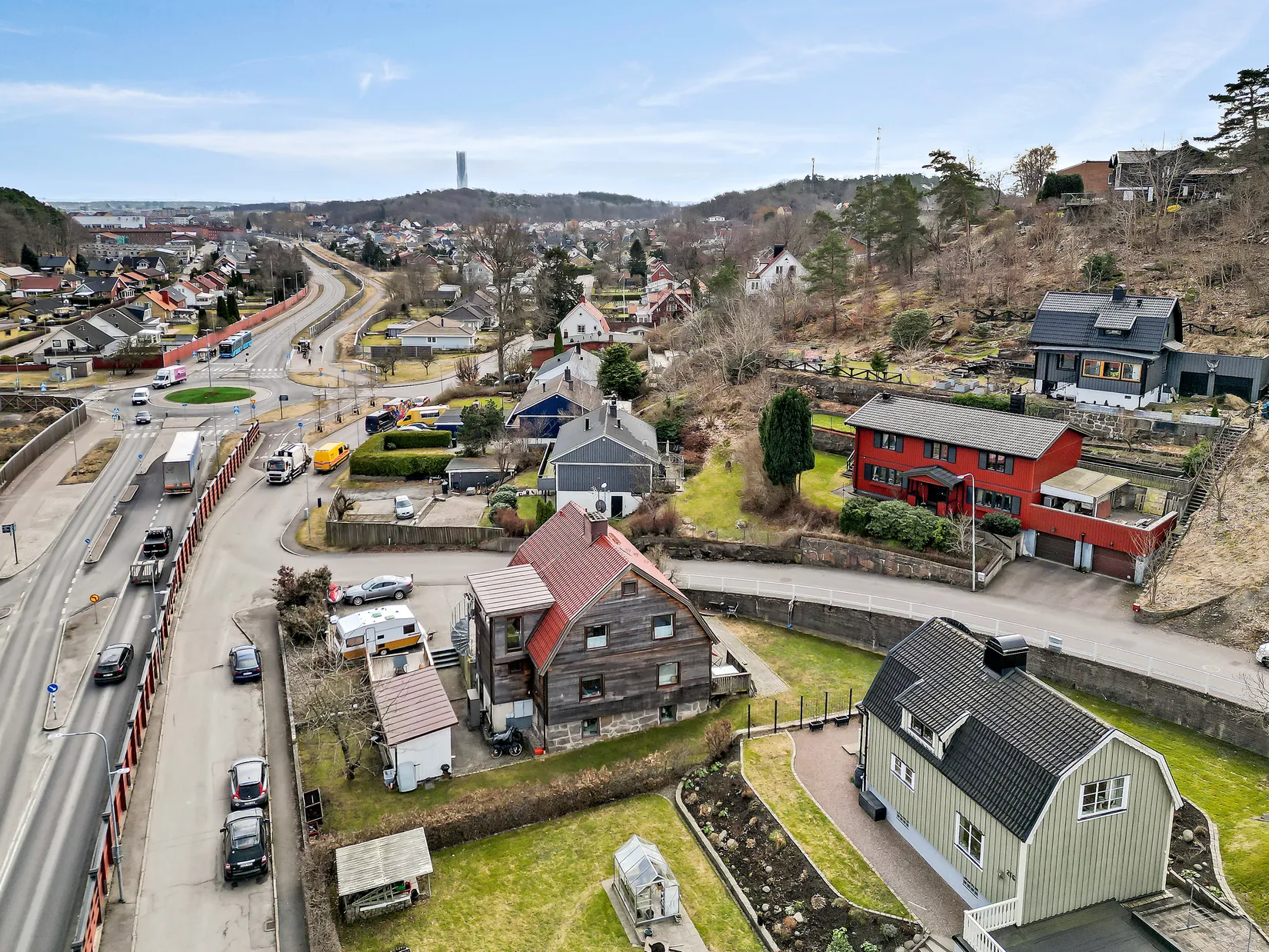 Villa, Trättebäcksliden 1, Centrala Hisingen - Krabbeliderna, Göteborg