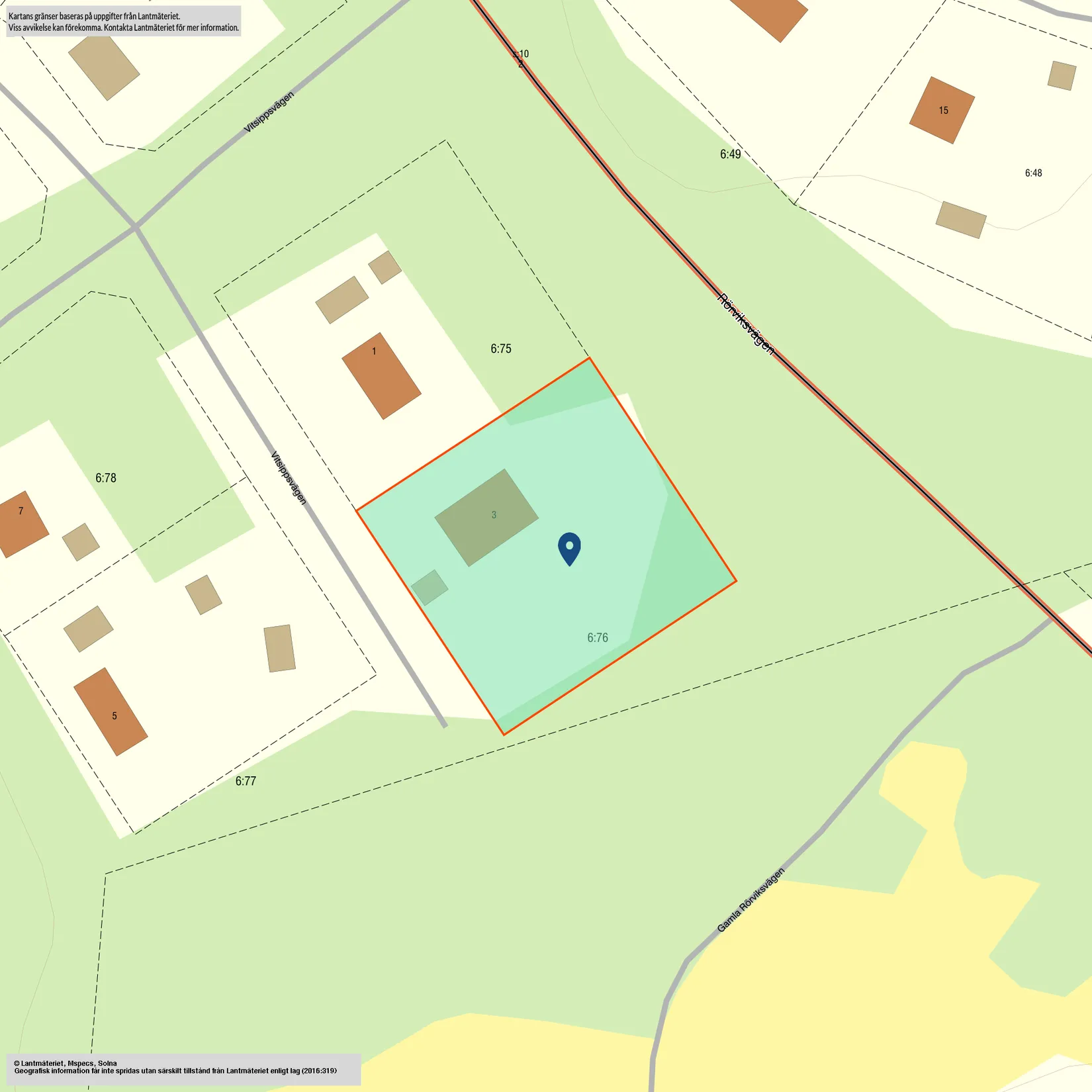 Fritidshus, Vitsippsvägen 3, Rörvik, Norrtälje