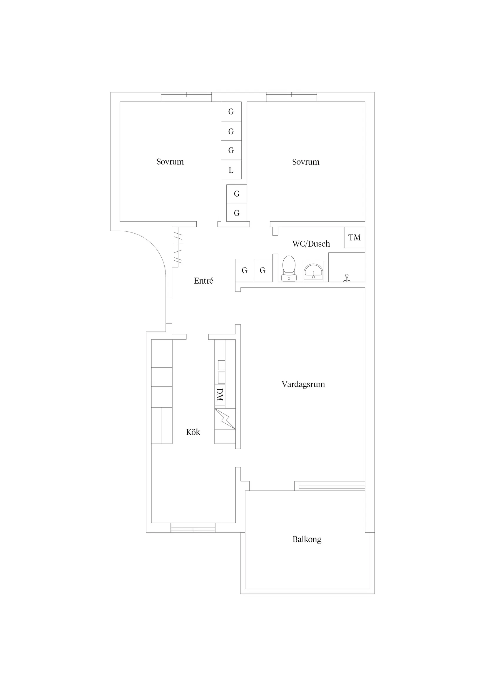 Bostadsrätt, Affärsgatan 12A, Kvissleby, Sundsvall