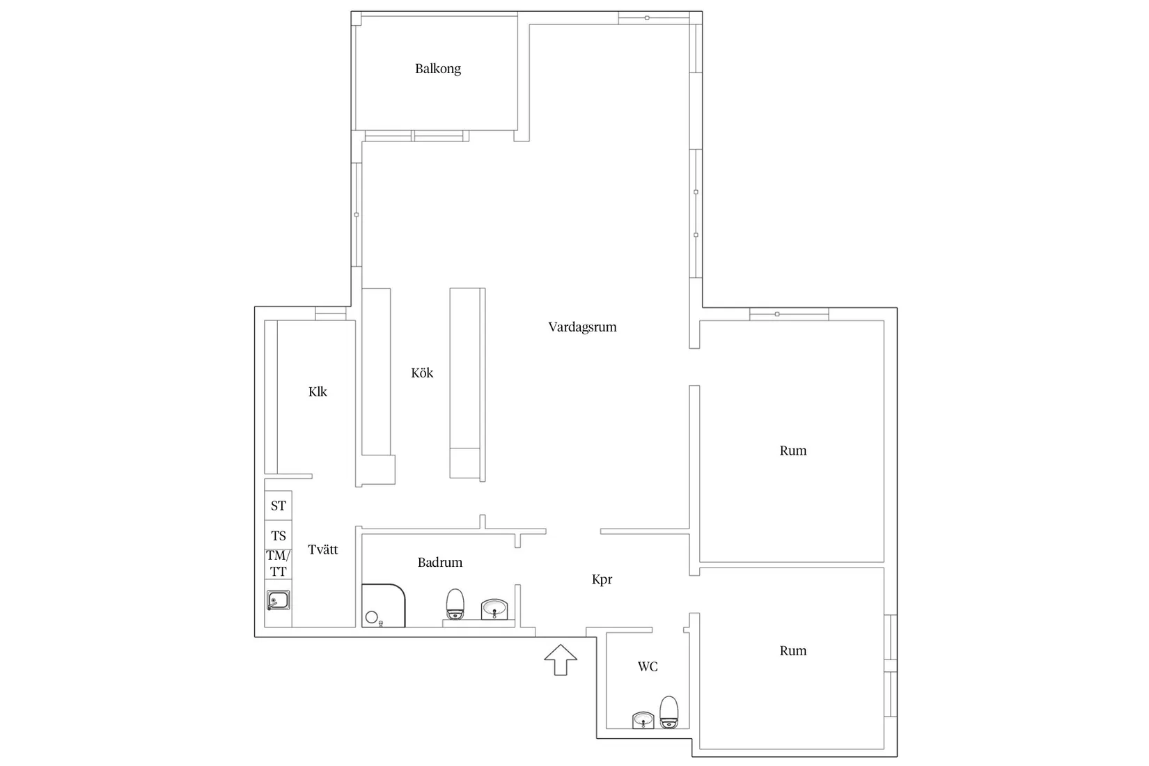 Bostadsrätt, Dalbyvägen 25, Lund - Centrum, Lund