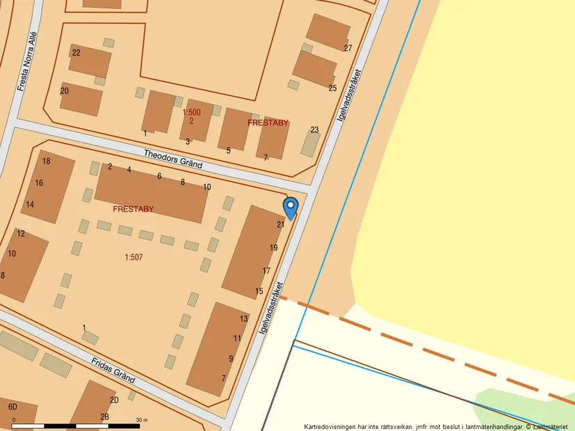 Bostadsrätt, Radhus, Igelvadsstråket 21, Fresta, Upplands Väsby