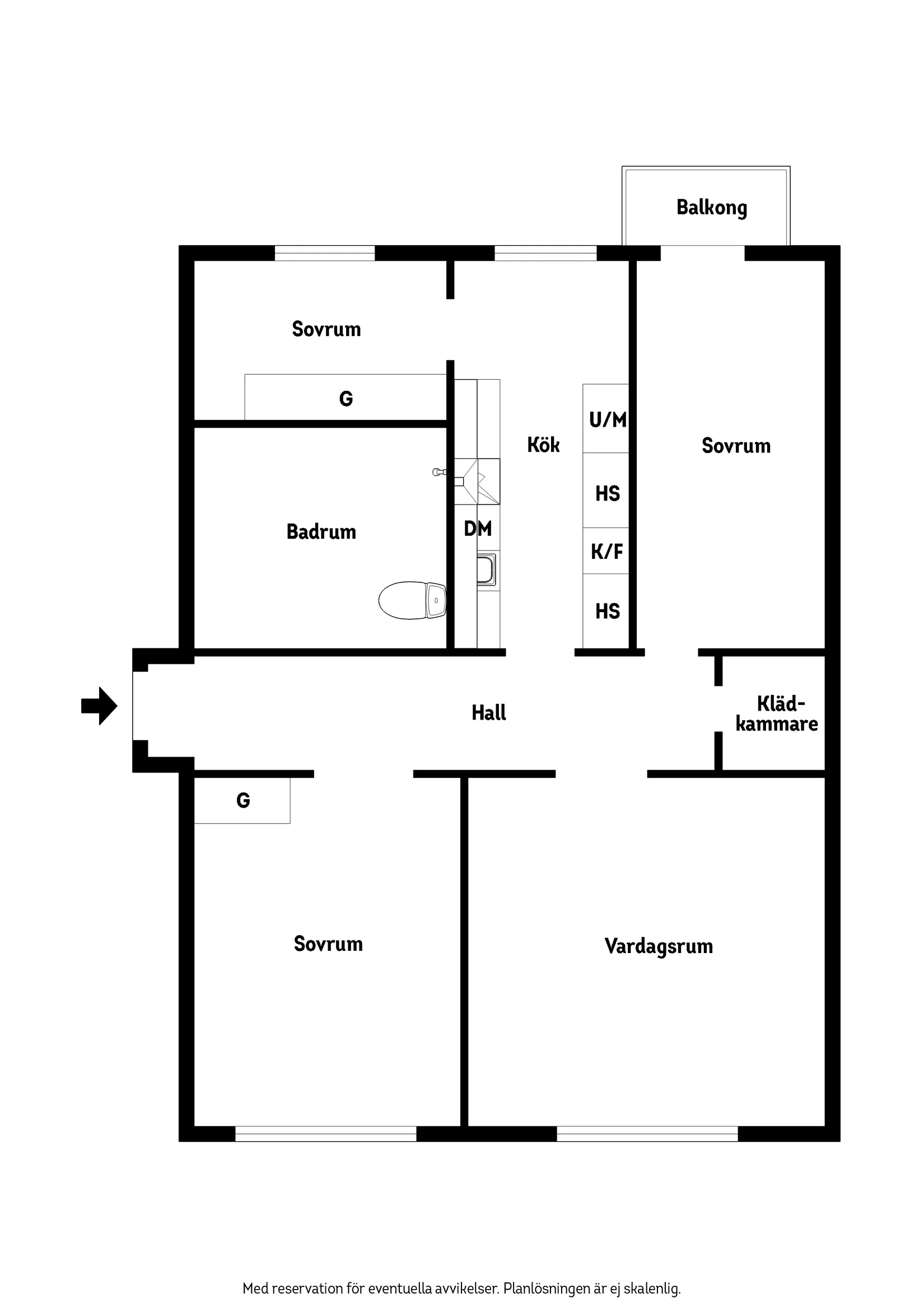 Bostadsrätt, Västerlånggatan 21A, Eslöv