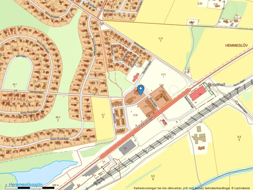 Bostadsrätt, Dressinvägen 3, Hemmeslöv, Båstad