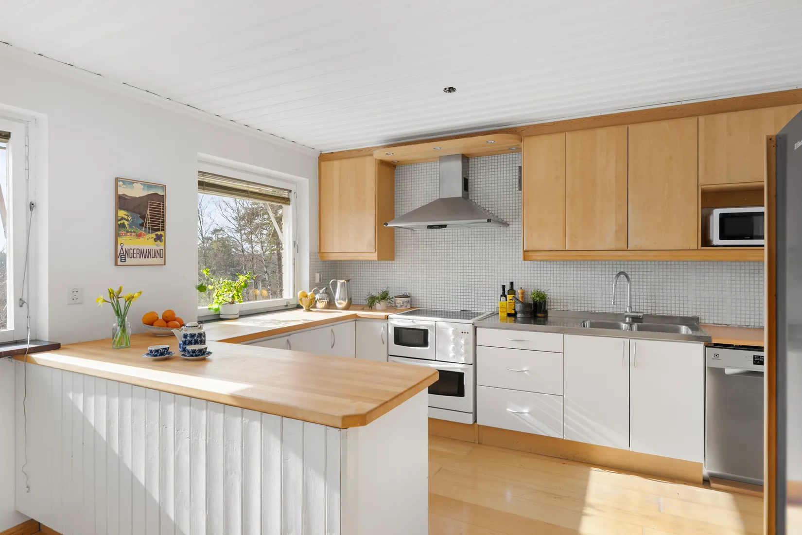 Radhus, Milvägen 4, Rudboda/Nilstorp, Lidingö