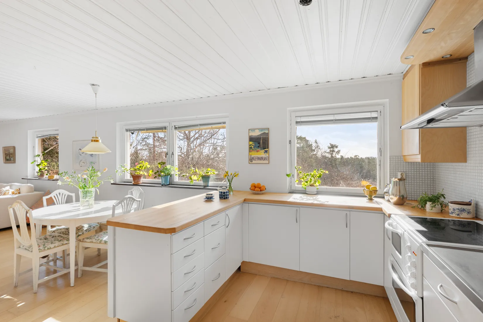 Radhus, Milvägen 4, Rudboda/Nilstorp, Lidingö