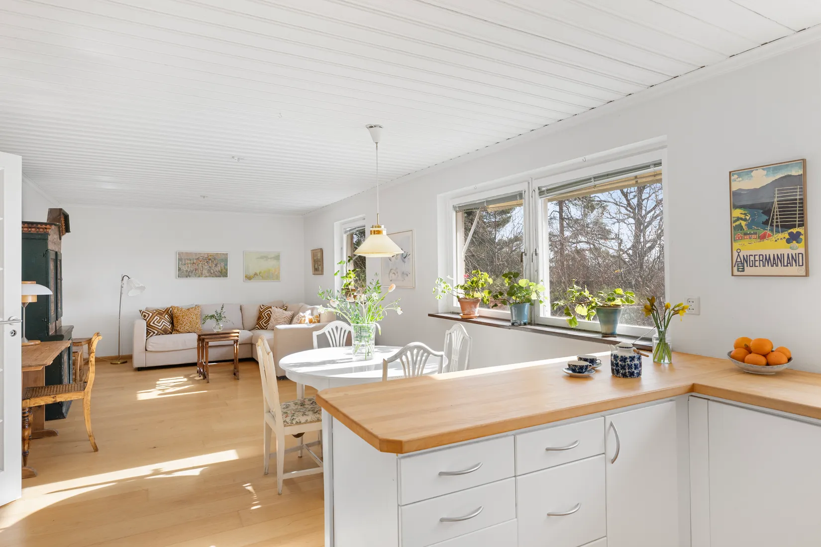 Radhus, Milvägen 4, Rudboda/Nilstorp, Lidingö