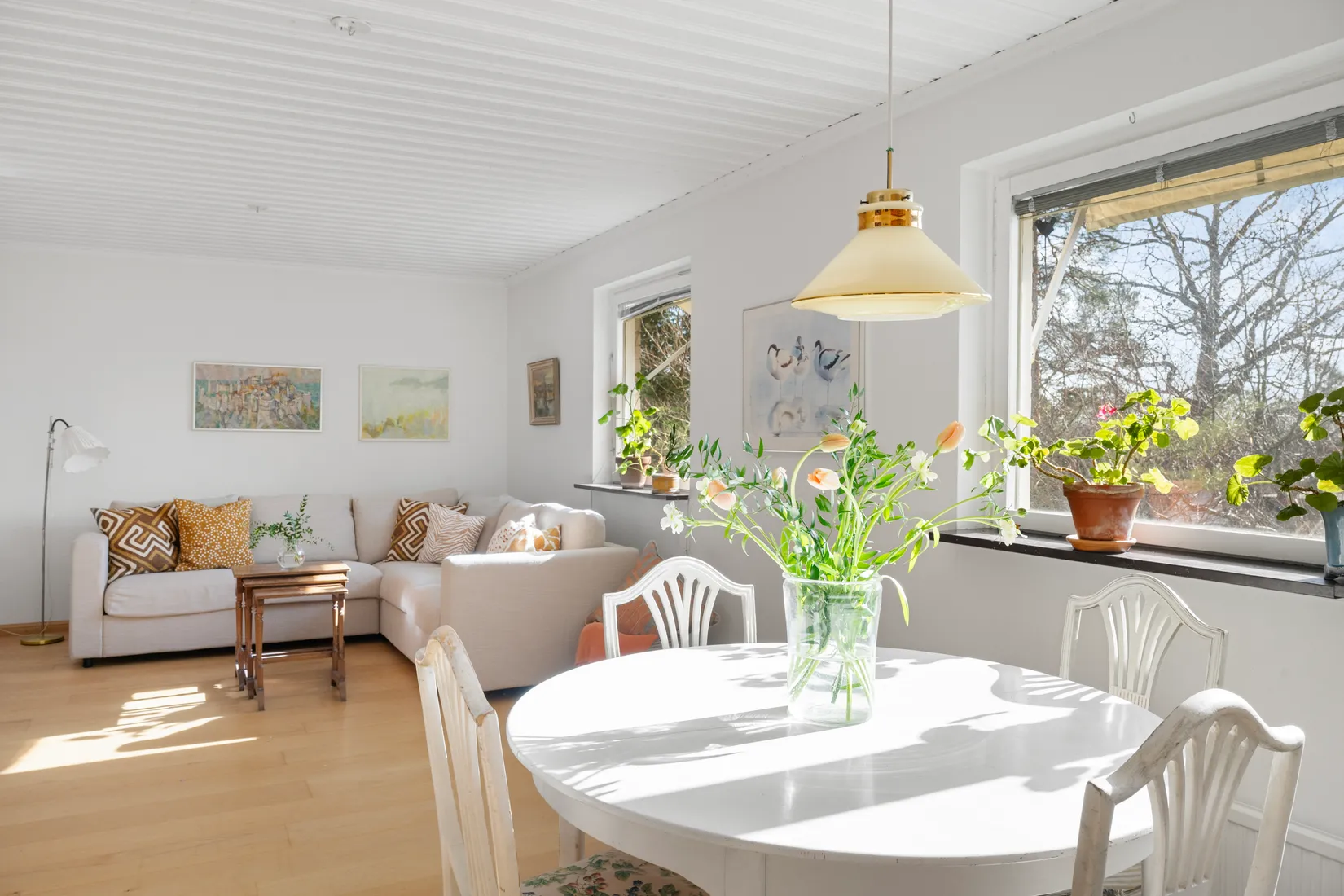 Radhus, Milvägen 4, Rudboda/Nilstorp, Lidingö