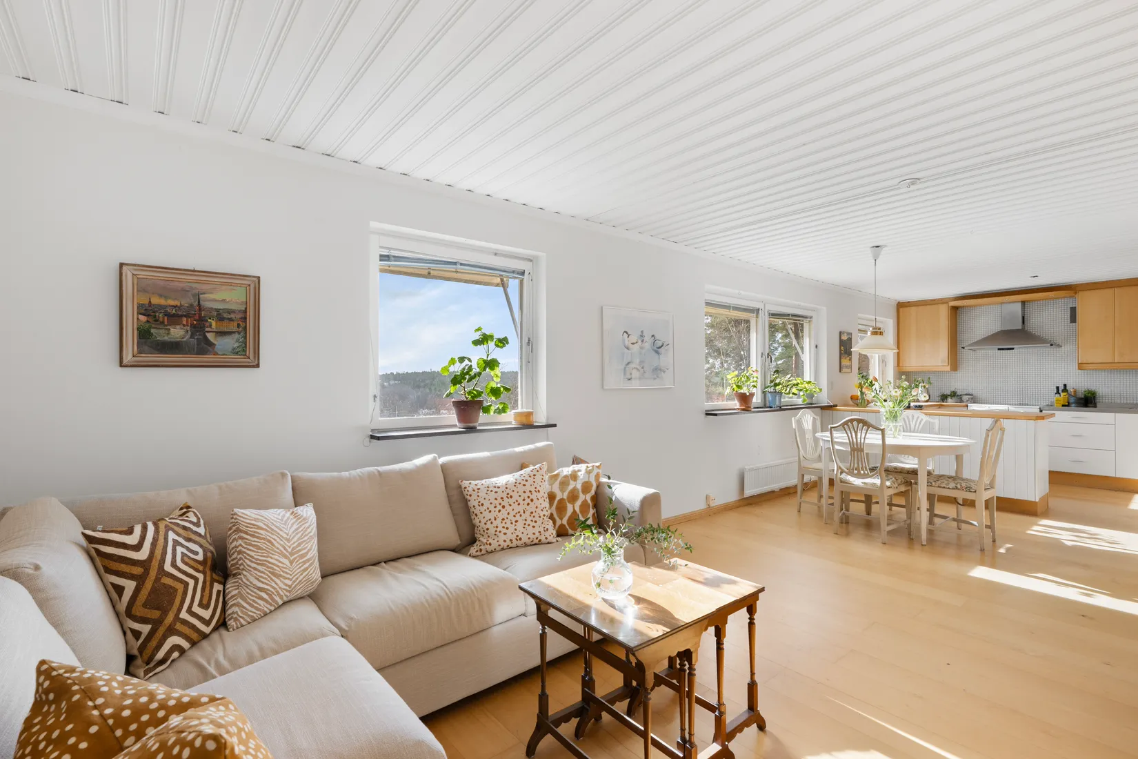 Radhus, Milvägen 4, Rudboda/Nilstorp, Lidingö