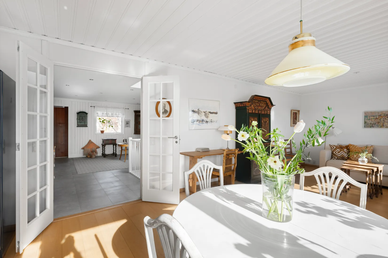 Radhus, Milvägen 4, Rudboda/Nilstorp, Lidingö