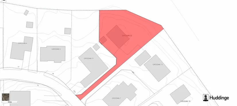 Villa, Skrakvägen 21B, Segeltorp, Huddinge
