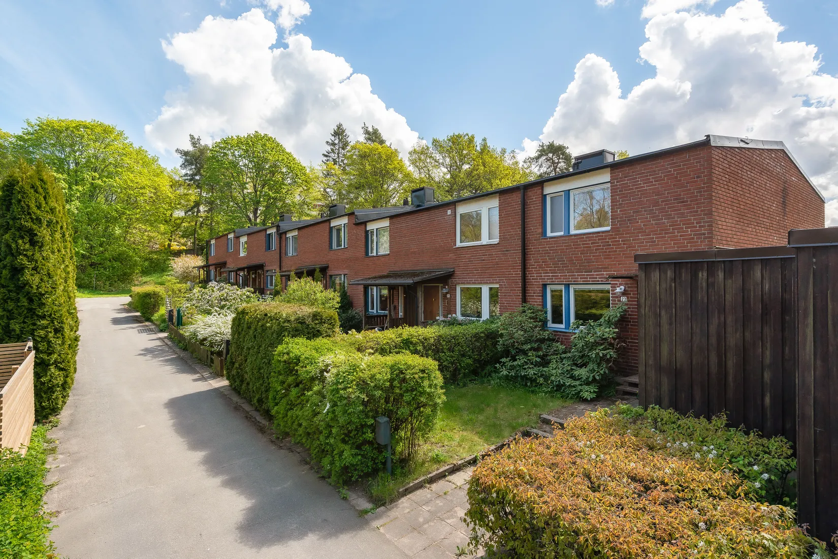 Villa, Radhus, Rådagatan 29, Farsta, Stockholm