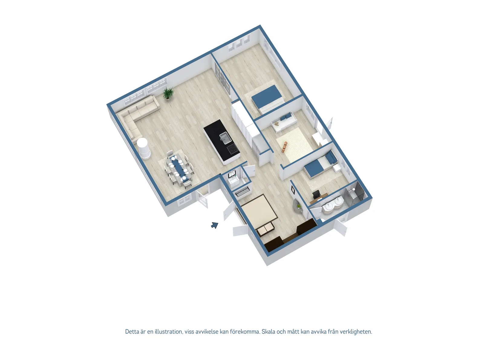 Villa, Vallby 216, Tierp