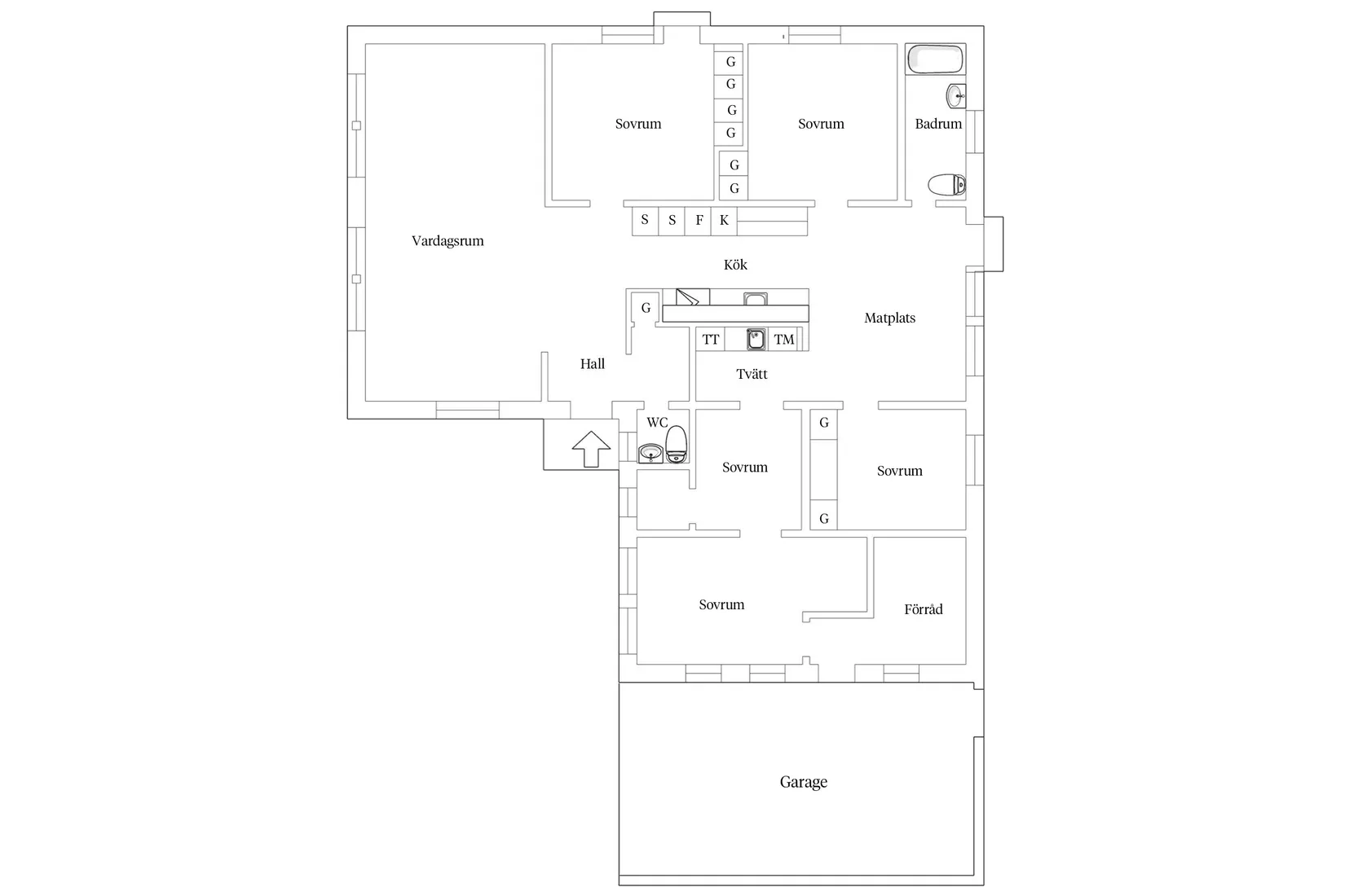 Villa, Tallvägen 18, Ingelstad, Växjö