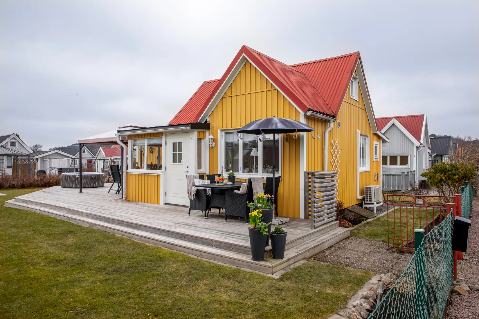 Fritidshus, Gulsporregången 230, Välenkolonin nedre området, Göteborg