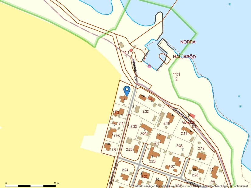 Villa, Sjömadsvägen 2, Norra Häljaröd, Höganäs
