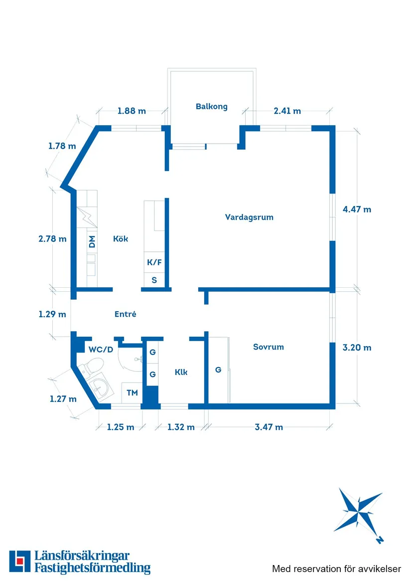 Bostadsrätt, Lugngatan 12, Björkelund, Motala