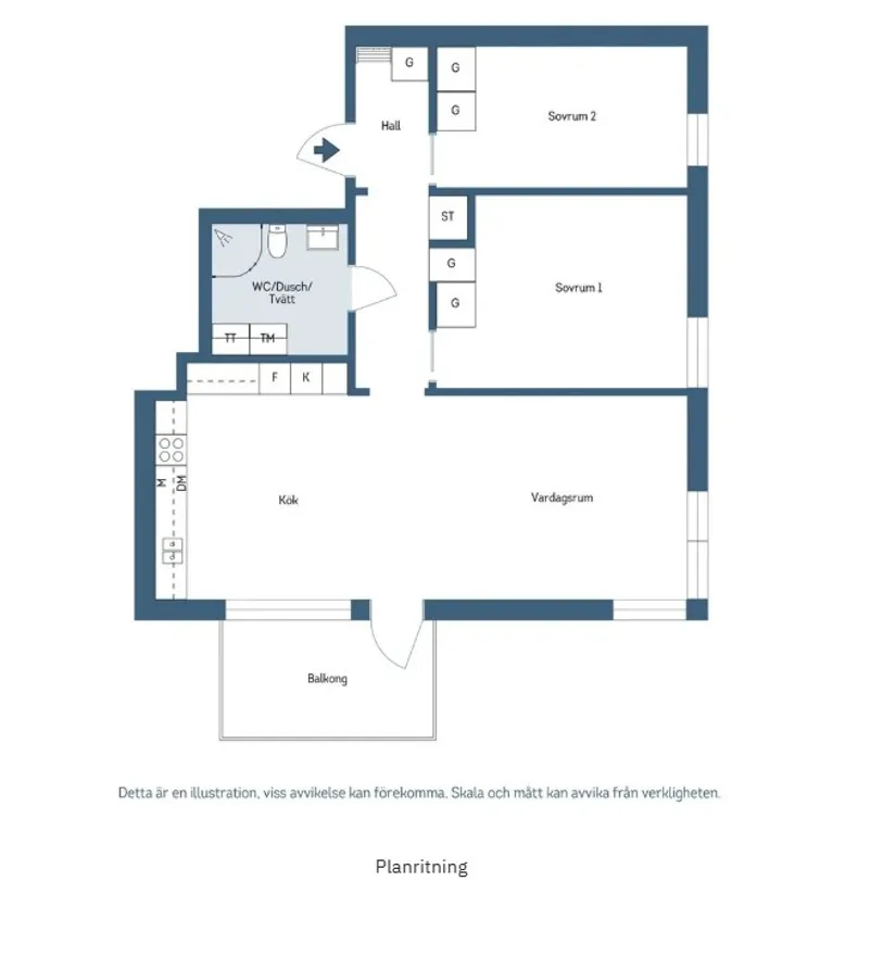 Bostadsrätt, Frostaliden 6, Frostaliden, Skövde