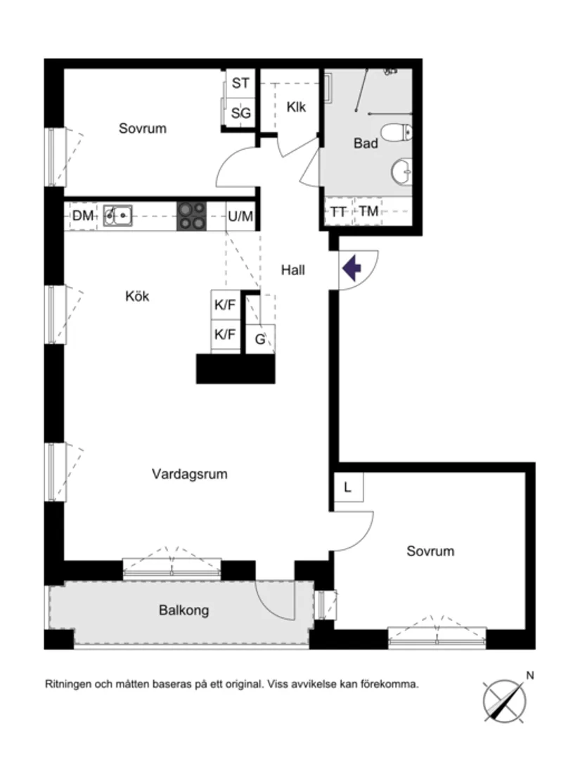Bostadsrätt, Älvsjövägen 28, vån 2, Älvsjö, Stockholm