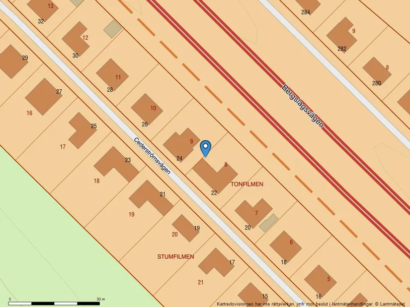 Villa, Cederströmsvägen 24, Blackeberg, Stockholm