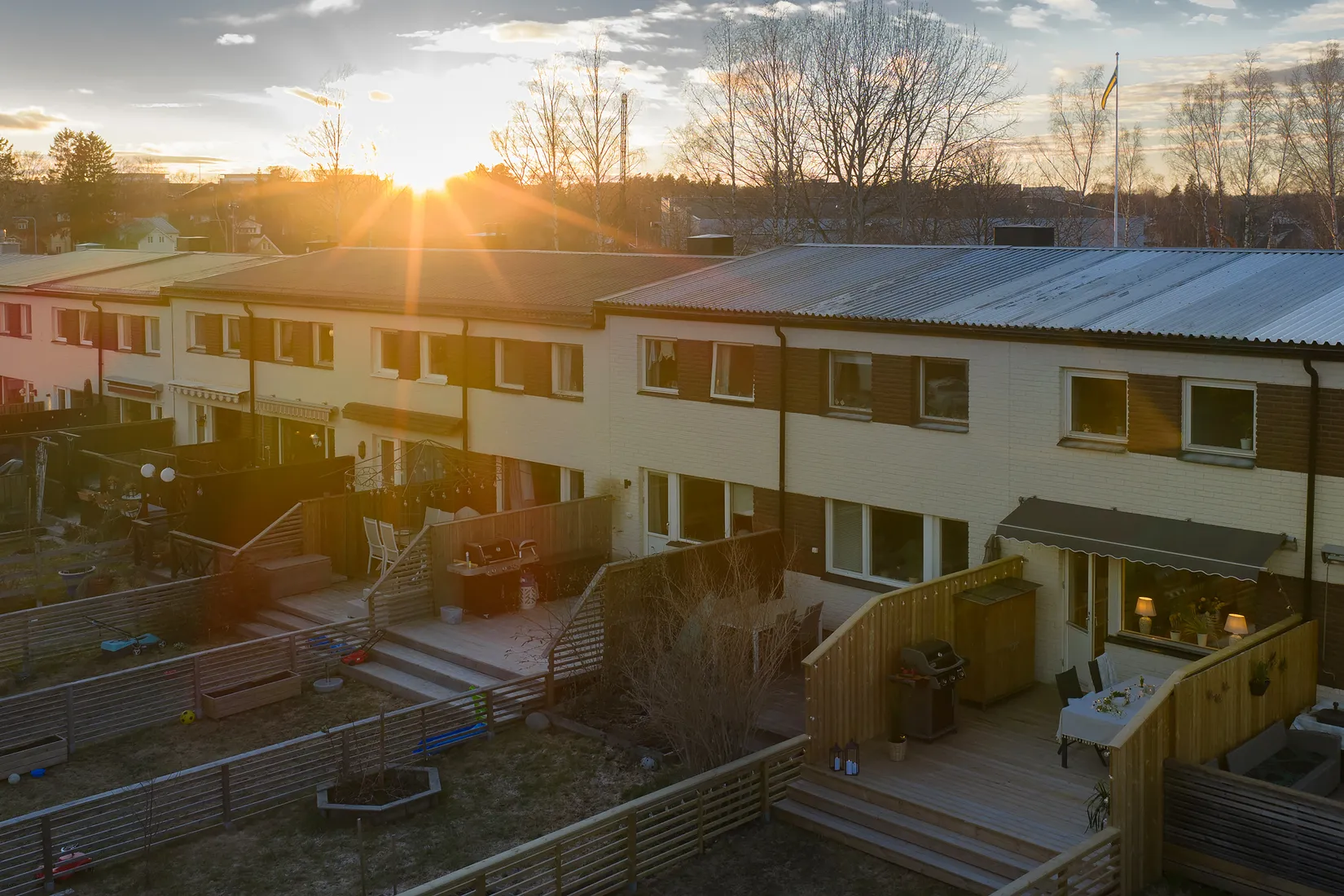 Radhus, Gräsvägen 34, Huddinge Kynäs, Huddinge