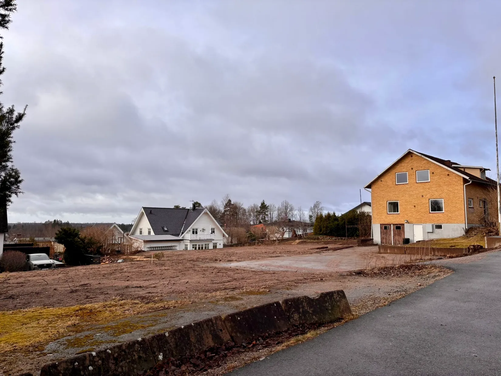 Tomt, Kyrkvägen 32, Brämhult, Borås