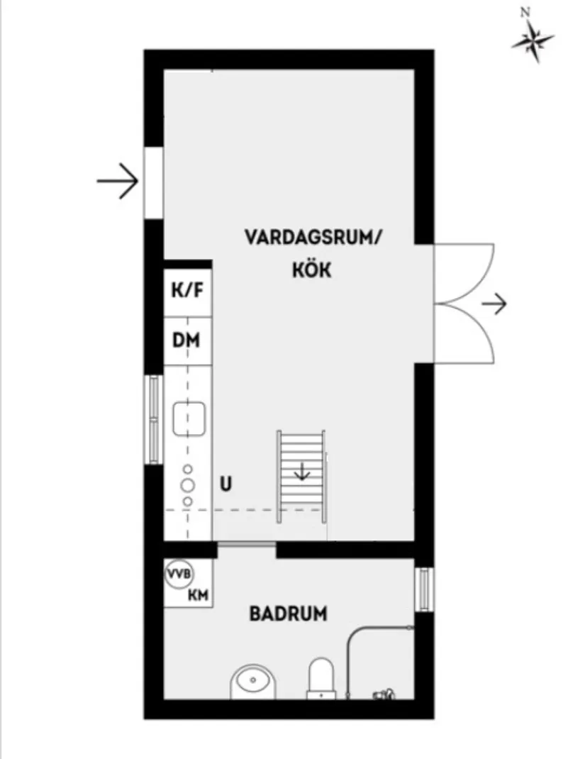 Bostadsrätt, Bergsjövägen 7E, Kårsta, Vallentuna
