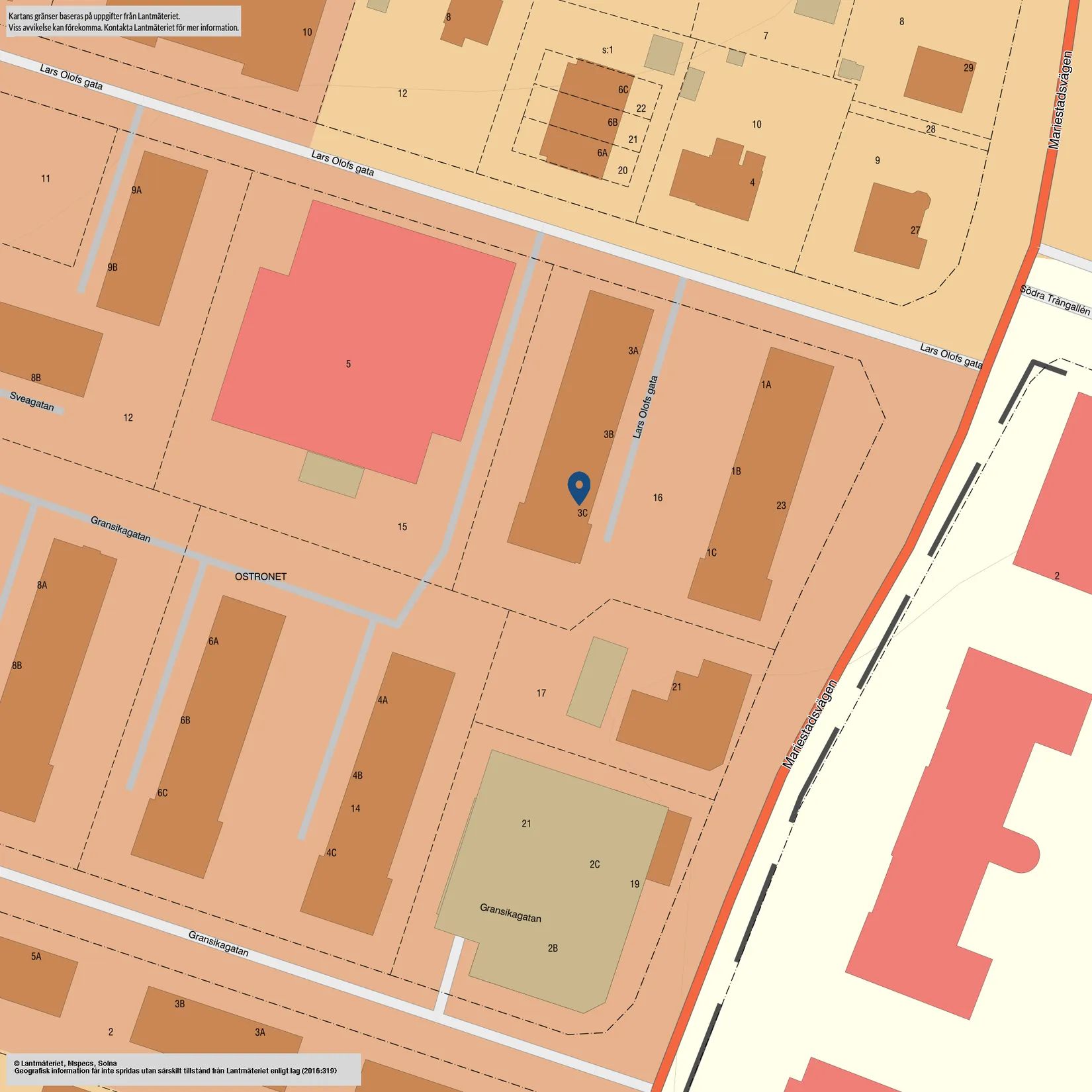Bostadsrätt, Lars Olofs gata 3C, Norrmalm, Skövde