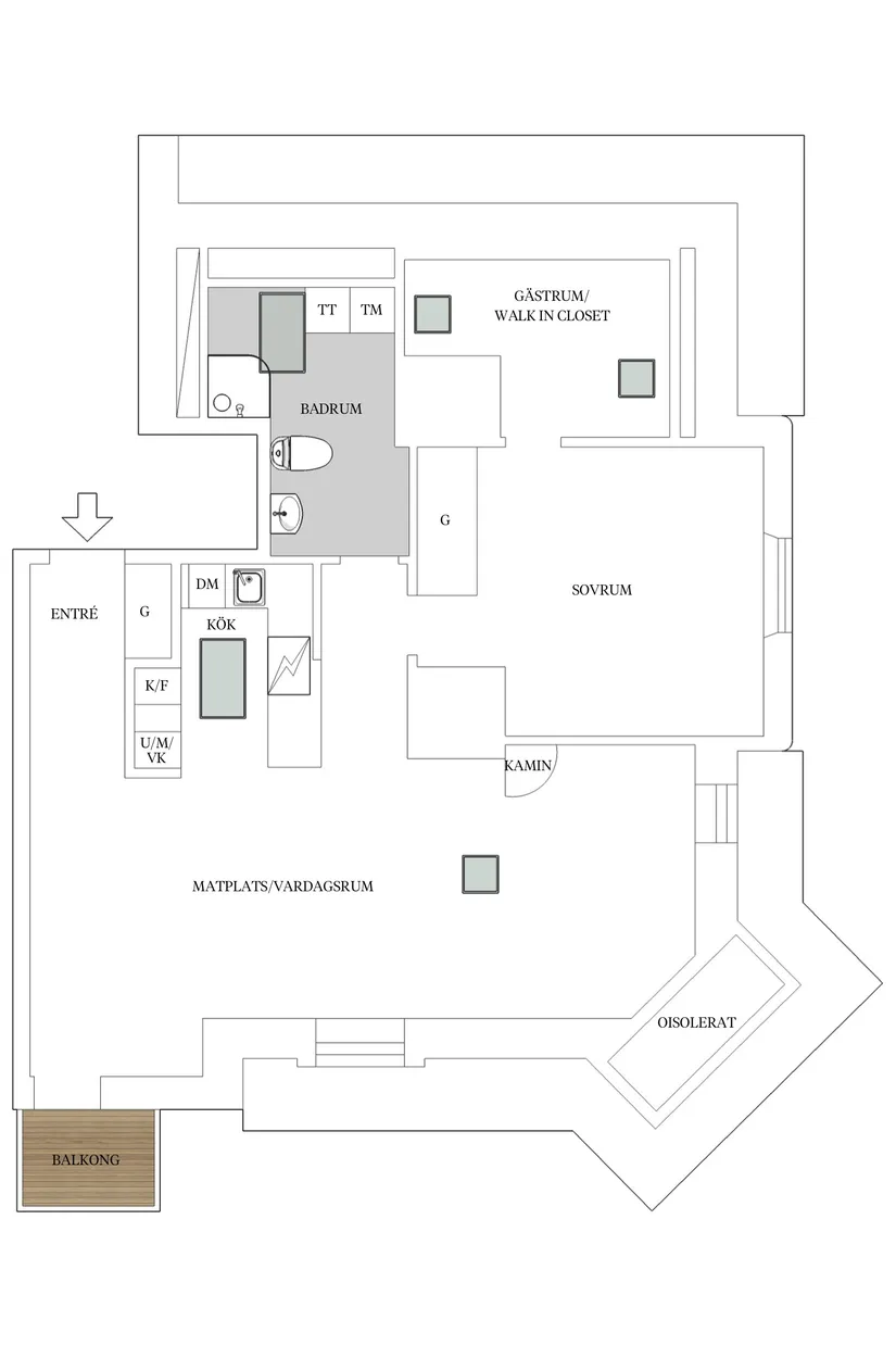 Bostadsrätt, Palmsundsgatan 20, Långedrag, Göteborg