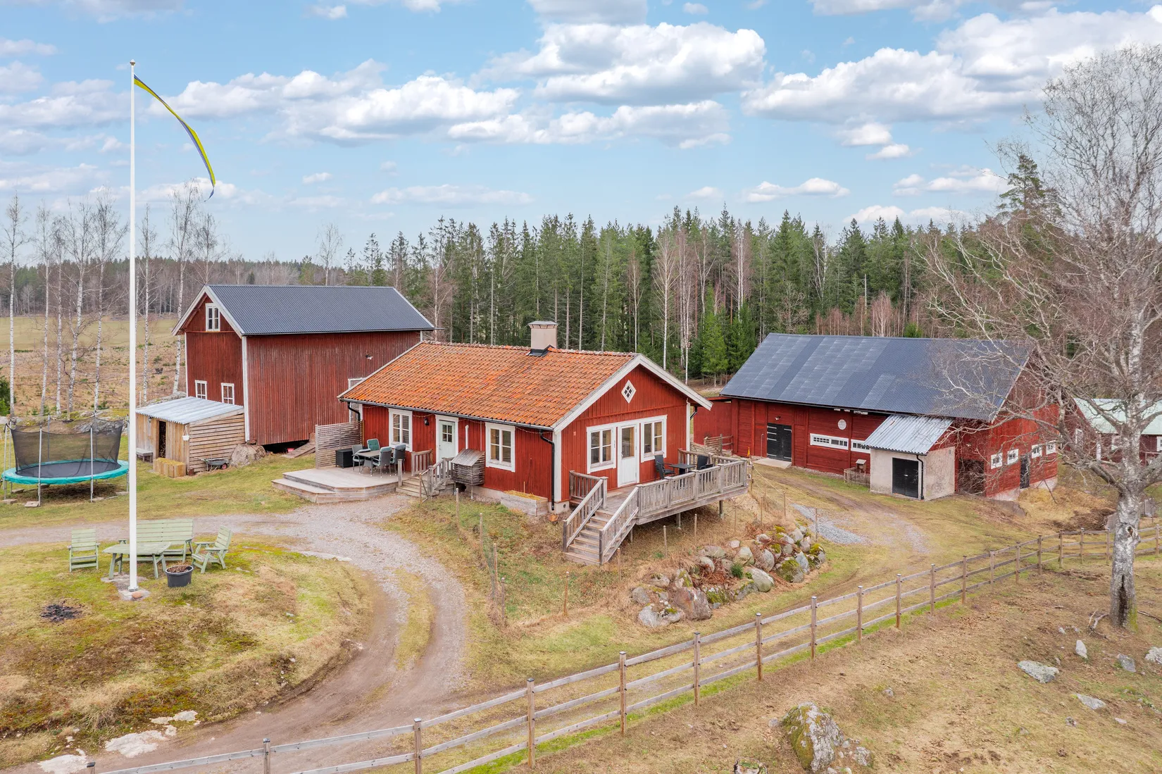 Villa, Gård/Skog, Stäringe BOSTORP, Flen