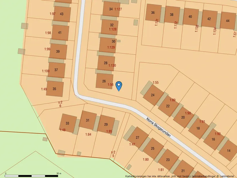 Villa, Norra Skogsrundan 26, Margretelund, Österåker