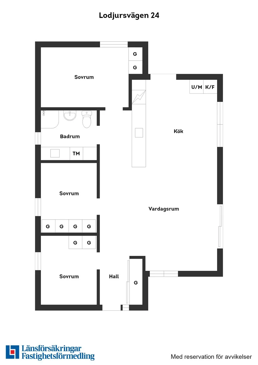 Villa, Lodjursvägen 24, Mellbystrand, Laholm
