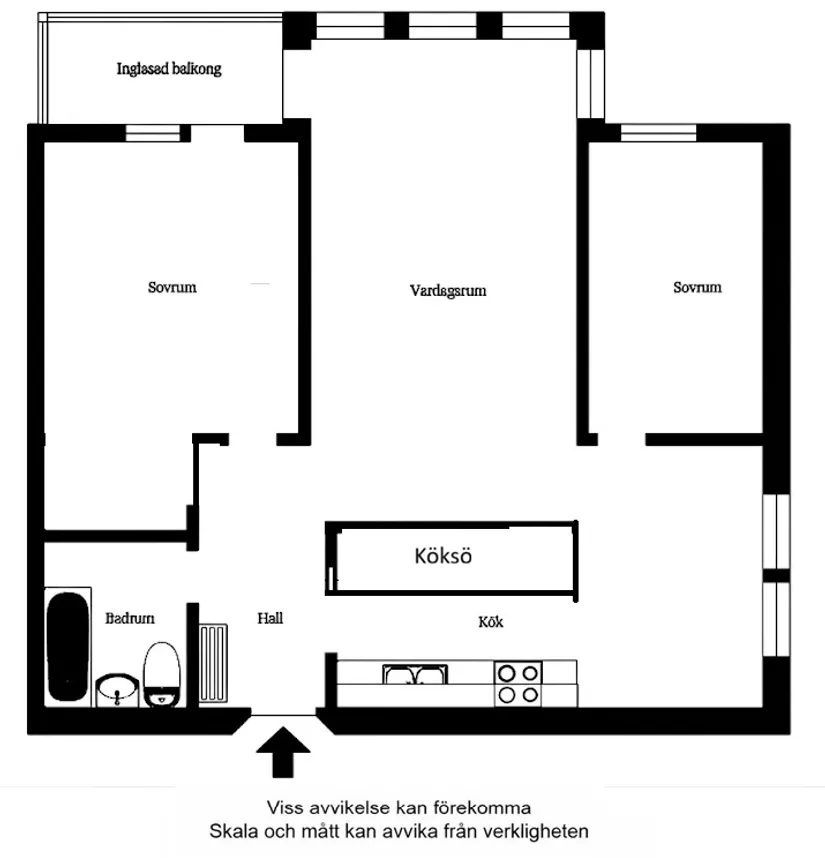 Bostadsrätt, Välljärnsgatan 490, Bäckby, Västerås