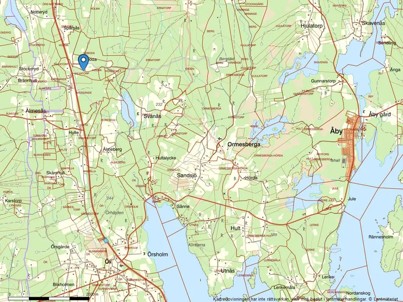 Villa, Ör Geboda 1, Växjö