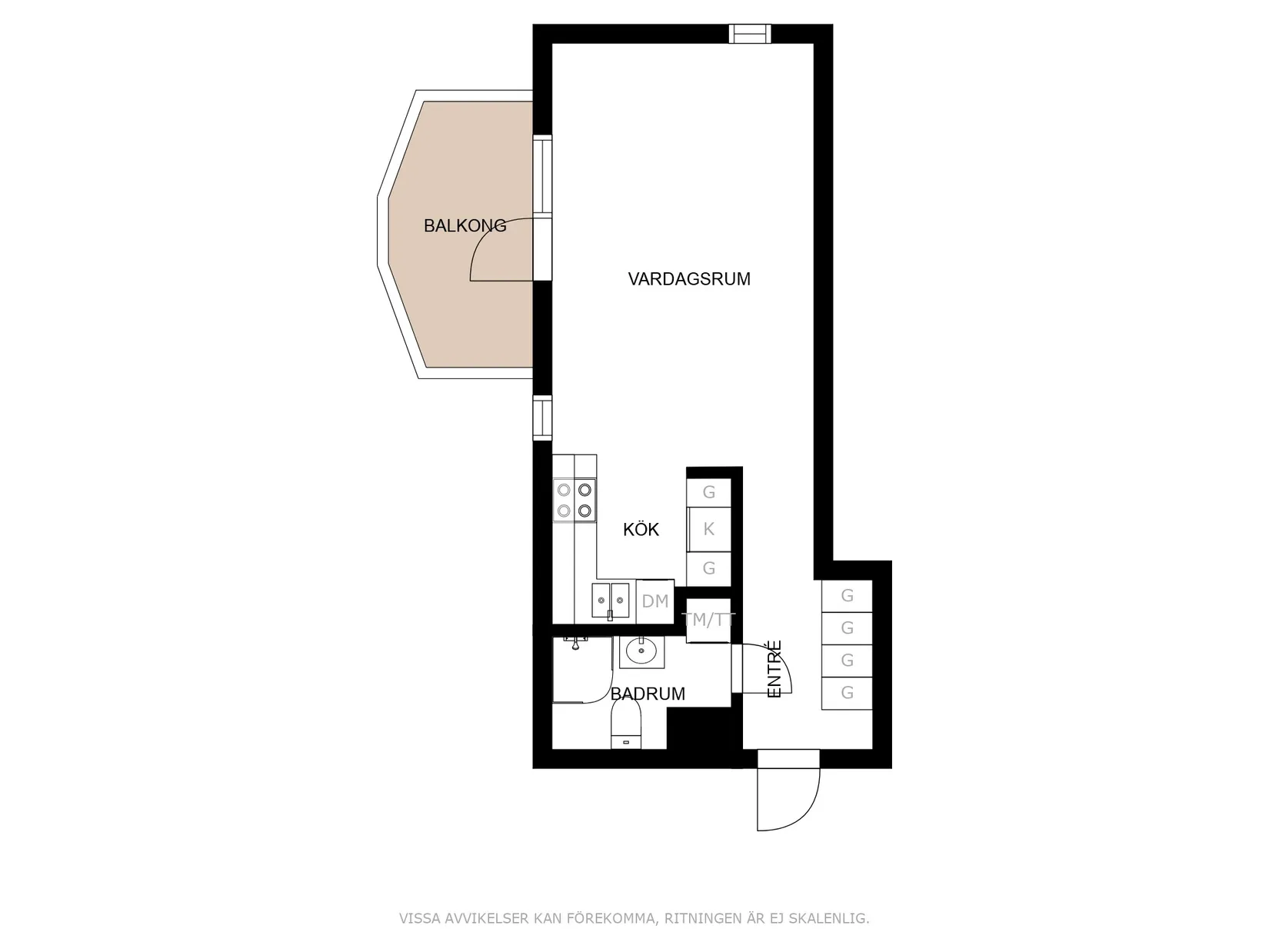Bostadsrätt, KANALVÄGEN 22, Centrala Åkersberga, Österåker