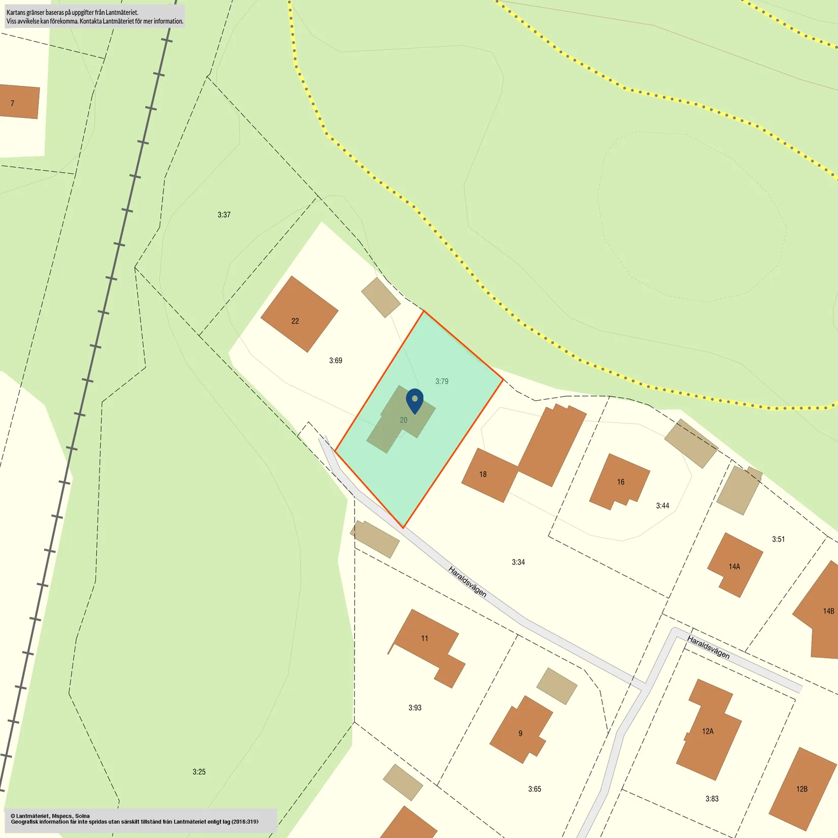 Villa, Haraldsvägen 20, Borgstena, Borås