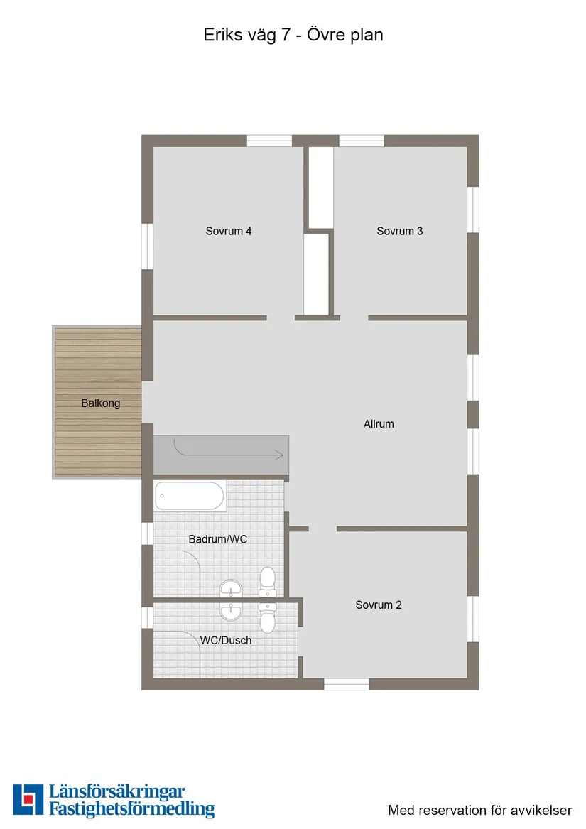 Villa, Eriks väg 7, Grillby, Enköping