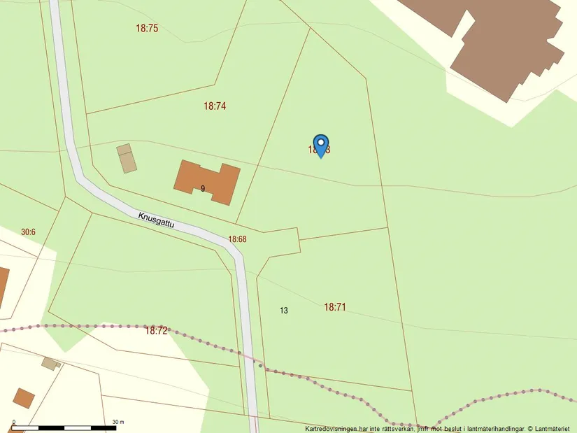 Tomt, Knusgattu (blivande nr:11), Tällberg, Leksand