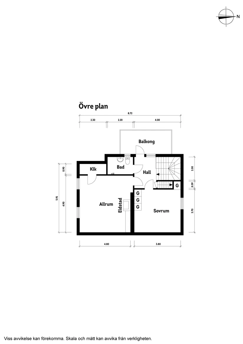 Villa, Gamla Onsalavägen 6, Kolla Parkstad, Kungsbacka