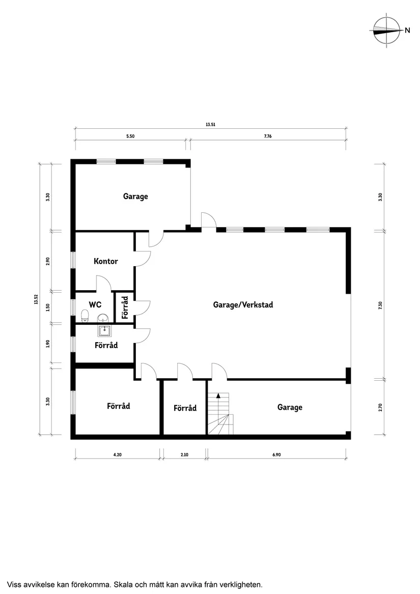 Villa, Gamla Onsalavägen 6, Kolla Parkstad, Kungsbacka