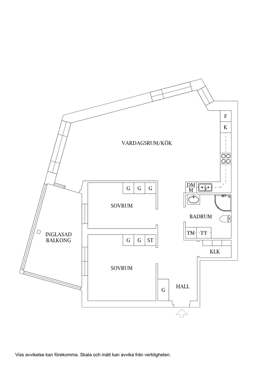 Bostadsrätt, Kompanivägen 21, vån 15, Kronan, Luleå