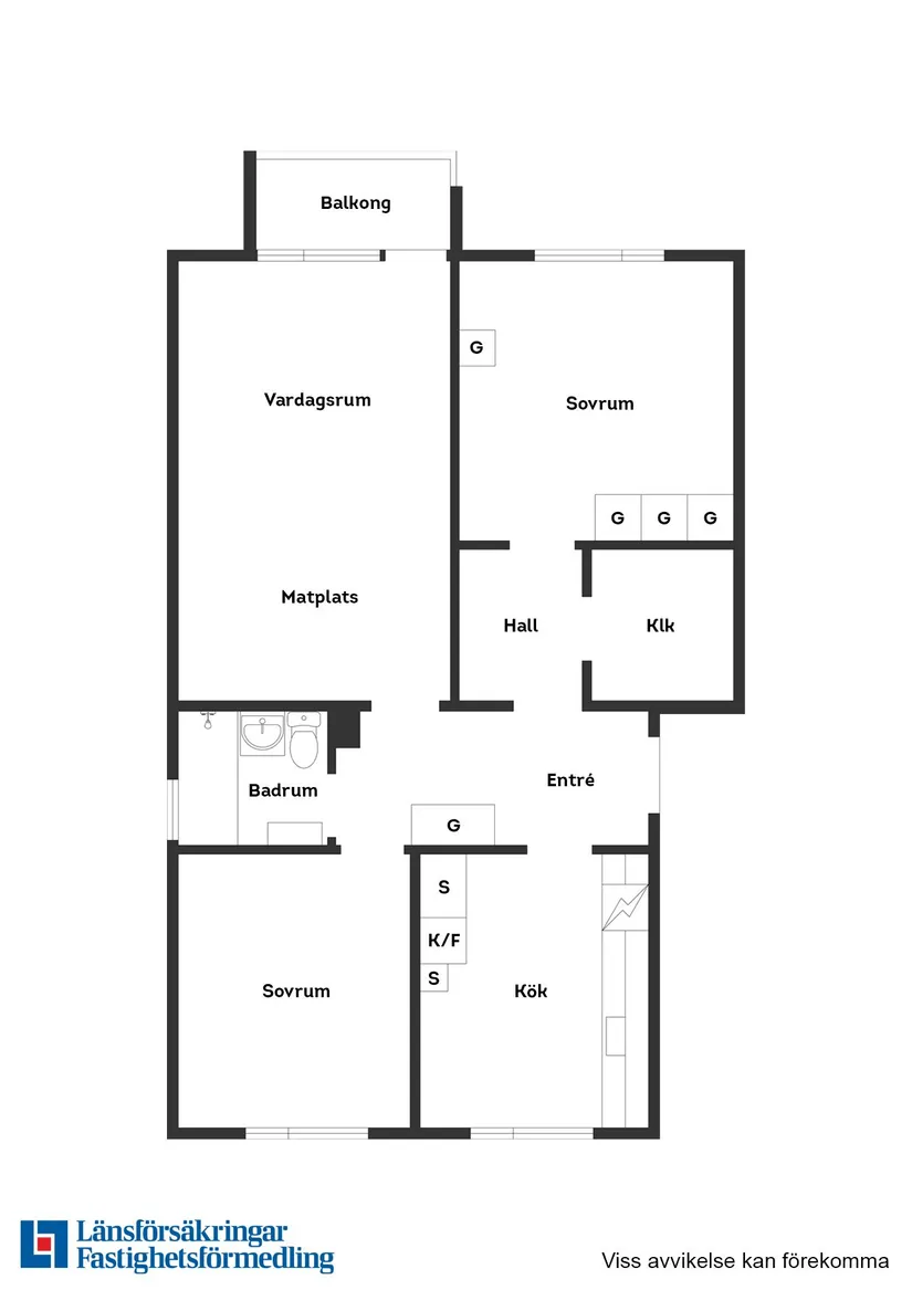 Bostadsrätt, Brogränd 28B, Karlslund, Östersund
