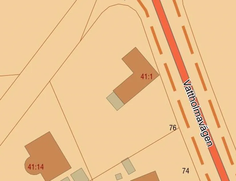 Villa, Vattholmavägen 76, Gamla Uppsala, Uppsala