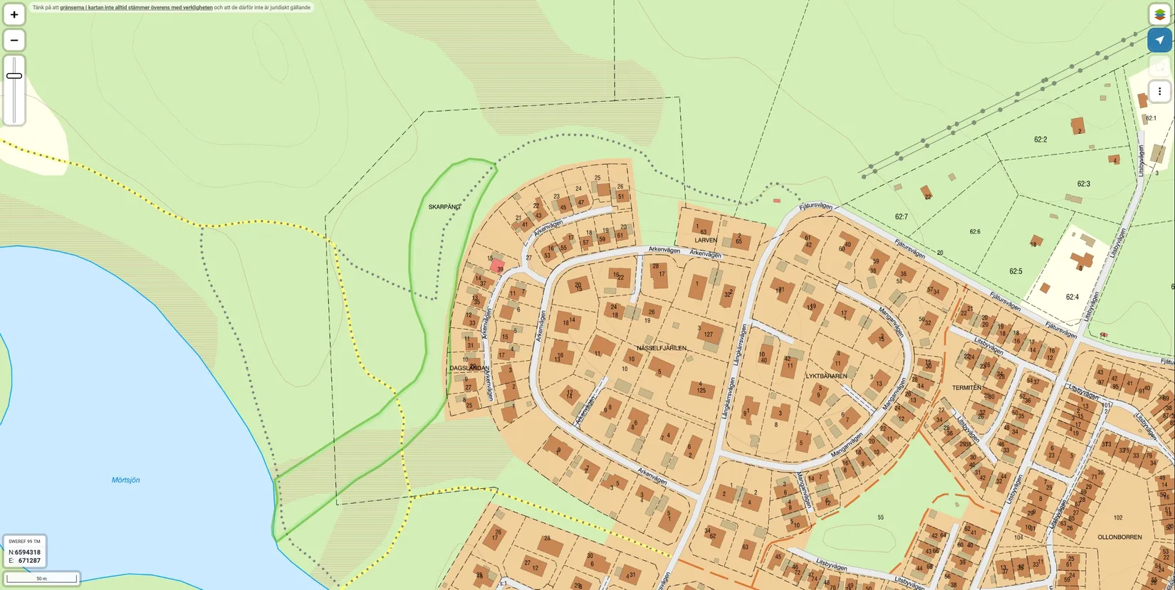 Villa, Arkenvägen 20, Skarpäng, Täby